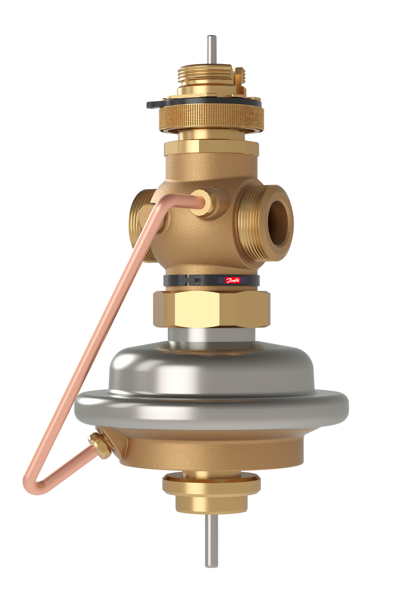 Danfoss Vol.-stromregl. m. Stellv. AVQMT DN50, Kvs 20,0, PN25, GGG-40,3,G 21/2A
