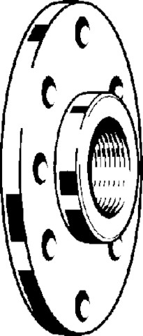 Viega Flanschübergang Sanpress XL 2259.2XL in DN80 Rotguss