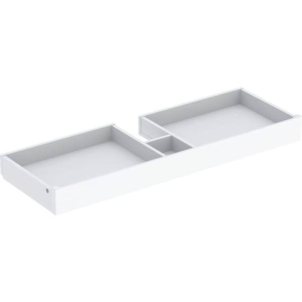 Geberit Schublade innen mit Front, weiß für Renova Plan WTU, zu WT B:130cm