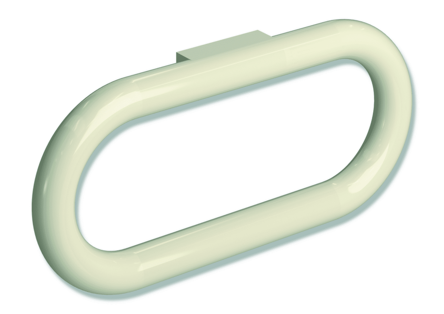 HEWI Handtuchring Ser 477 d:28mm, schwenkbar reinweiß
