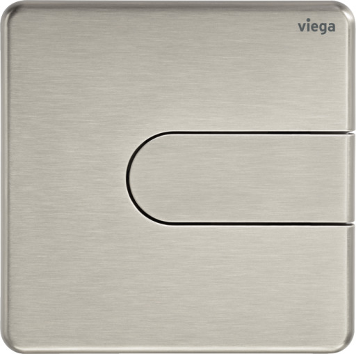 Viega Urinal Betätigungsplatte VfS 23 8613.2 aus Kunststoff in edelstahlfarben