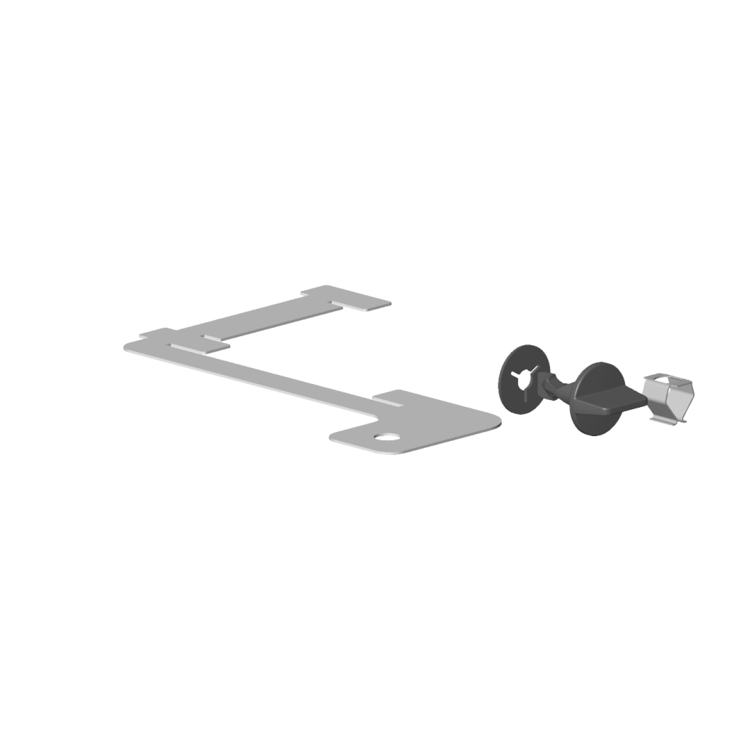 DO Halter Haltespange Leuchte ET 90172017400 104 x 0,7 x 127 mm