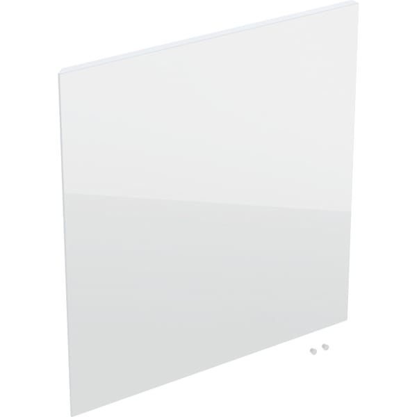 Geberit Tür f. Hängeschrank quadr., 45x46cm weiß / Glas