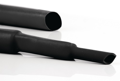 Schrumpfschlauch H-5(3X)-F f.ID 4,80mm S chrumpfrate 4,8/1,5 L.1,22m schwarz Schrumpfschlauch H-5(3X)-F f.ID 4,80mm S chrumpfrate 4,8/1,5 L.1,22m schwarz
