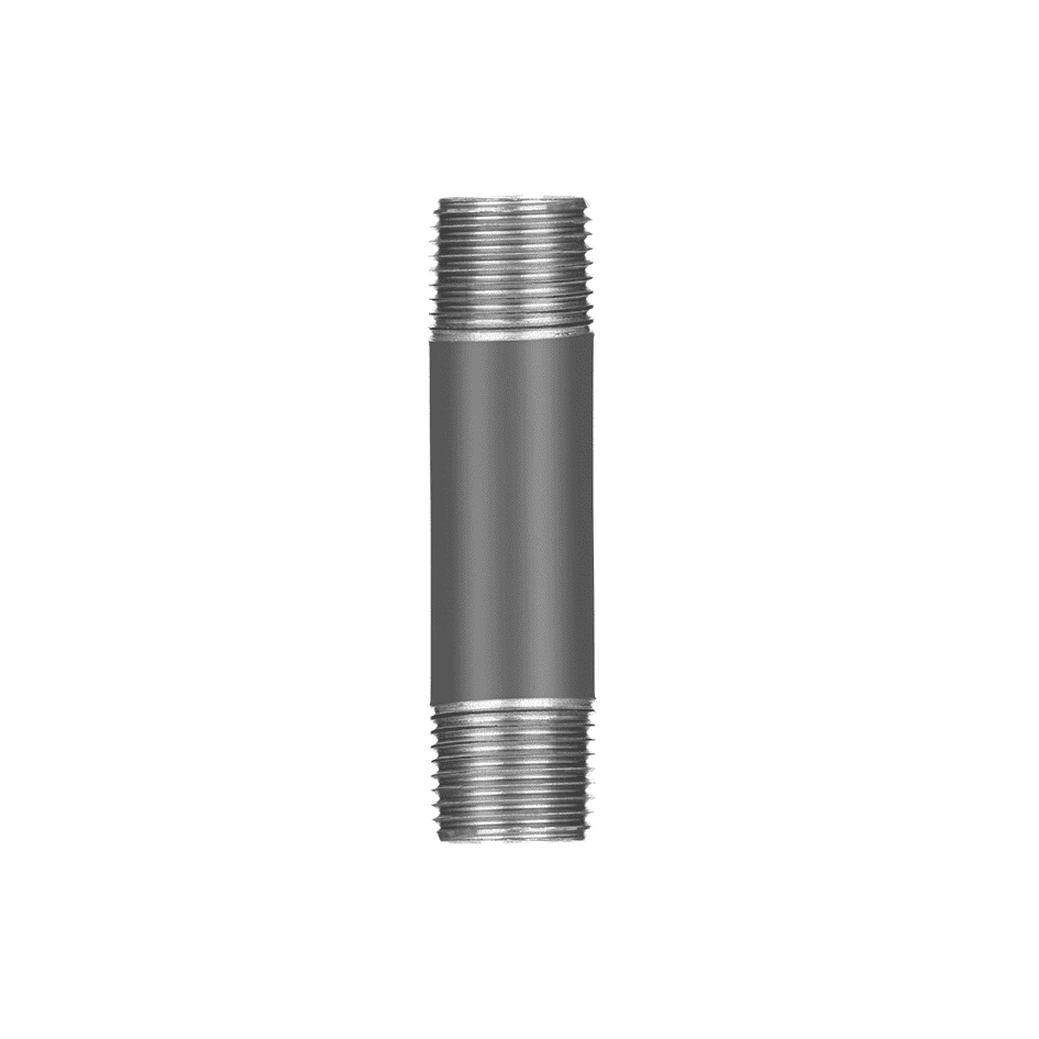 gebonipple, Rohrdoppelnippel Rohrdoppelnippel 1 1/2" x 150 mm-schwarz gebonipple, Rohrdoppelnippel Rohrdoppelnippel 1 1/2" x 150 mm-schwarz
