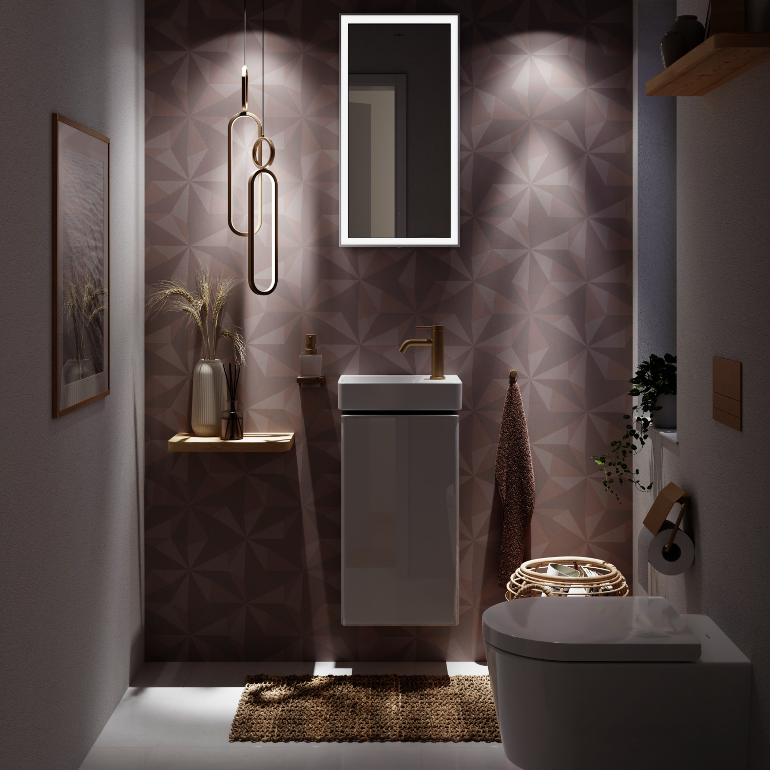 Hansgrohe WTM 80 Tecturis S CoolStart ohne Ablaufgarnitur BBR