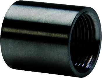 gebog316 Edelstahl-Gewindefitting 270 - Muffe 1 1/2"