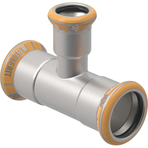 Geberit Mapress Therm T-Stück reduziert d28-15-28