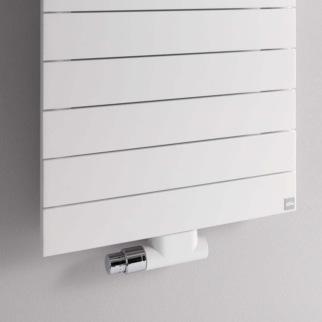 Kermi Tabeo BH1437x101x600mm QN876, weiß soft (RAL 9016 MT)