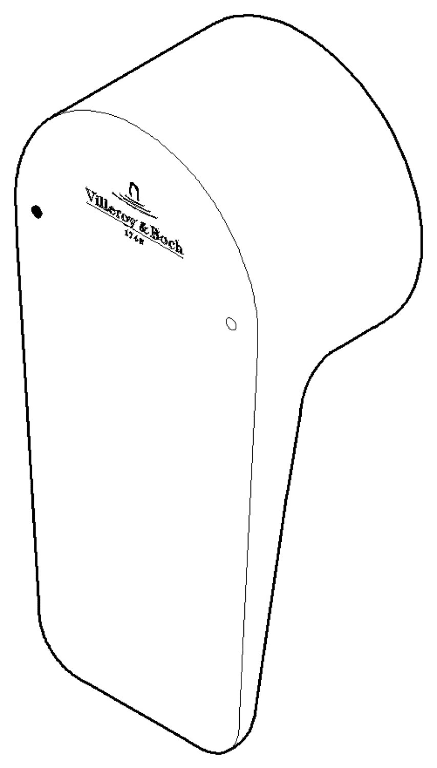 DO Griff ERSATZTEILE 092093061 50 x 34,5 x 105 mm Chrom