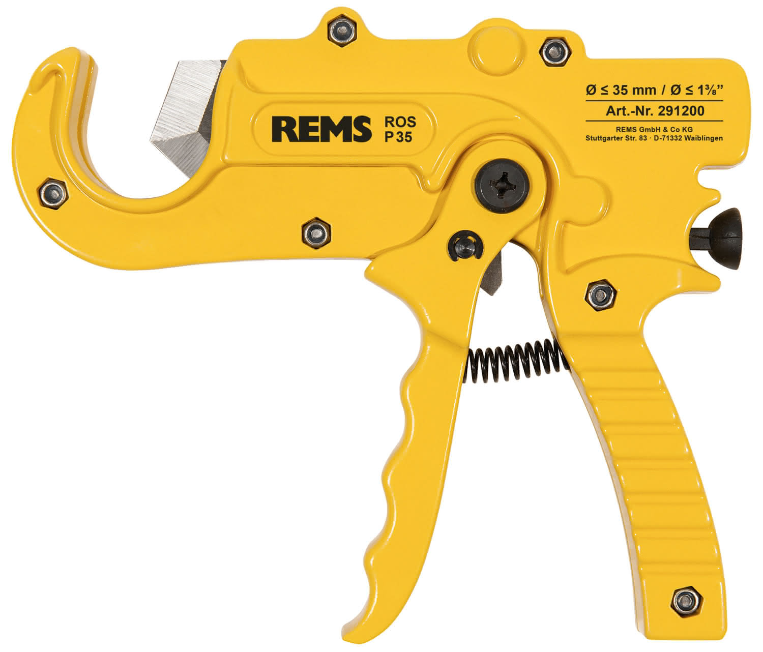 REMS ROS P 35 mit Schnellrücklauf REMS ROS P 35 mit Schnellrücklauf