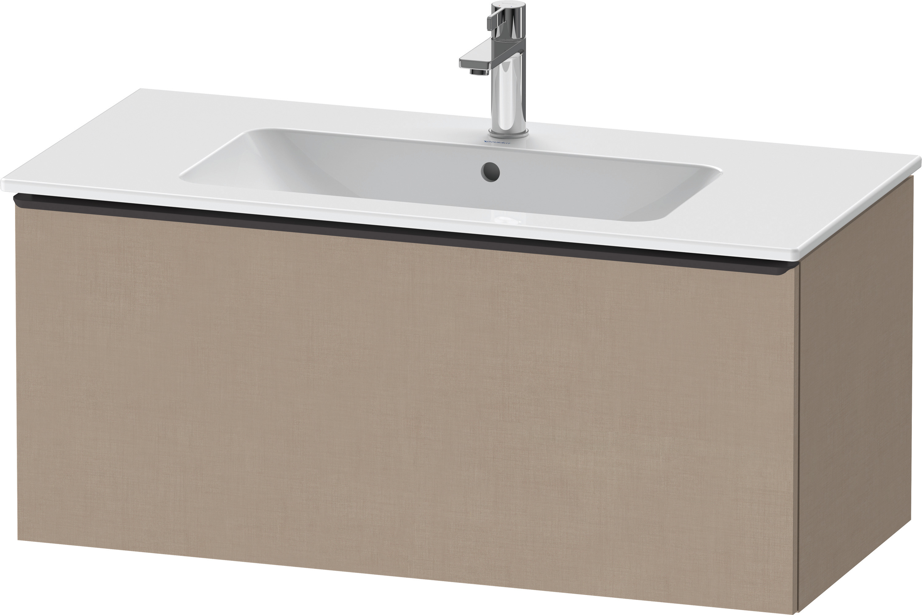 Duravit D-Neo WTU,Wdh,Ausz:1,Gr:Diamant Schw. 1010x462x440mm,Leinen Matt, Dekor
