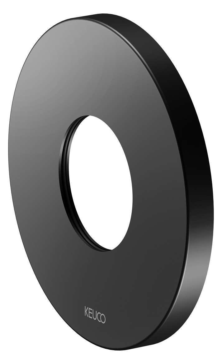 KEUCO Wandrosette IXMO 59553 f.Thermostat, rd. 105mm D sw