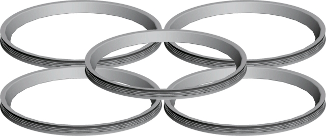 Wolf Ersatzdichtung DN160 für PP-Abgasrohr, 5 Stück Wolf Ersatzdichtung DN160 für PP-Abgasrohr, 5 Stück