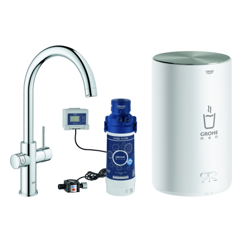 GROHE Armatur und Boiler GROHE Red Duo 30083_1 M-Size C-Auslauf chrom GROHE Armatur und Boiler GROHE Red Duo 30083_1 M-Size C-Auslauf chrom
