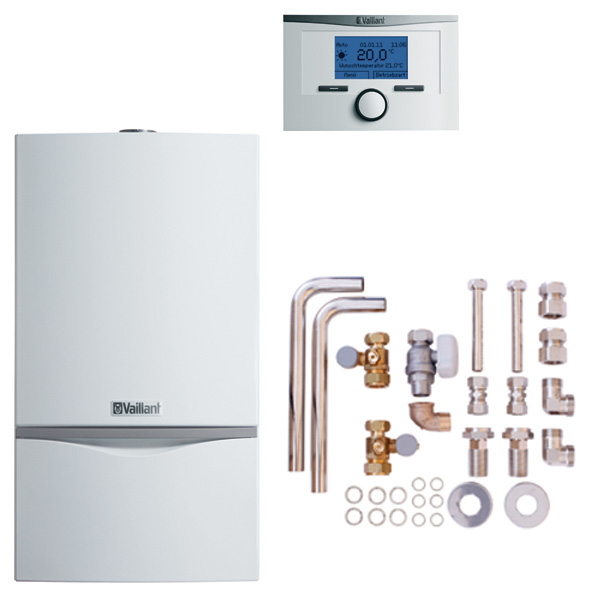 Vaillant Paket 6.220 atmoTEC exclusive VC 104/4-7A E, calorMATIC 350, Zubehör