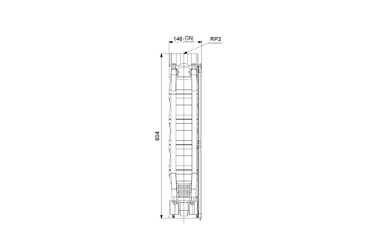GRUNDFOS Unterwasserpumpe SP46- 3 Rp3 4in 50/60