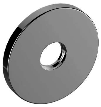 KEUCO Wandrosette IXMO 59545, rund 105 mm, verchromt