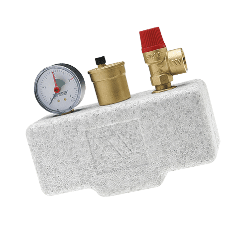 WATTS Kesselsicherheitsgruppe mit Iso. KSG 30/ISO 2, S.-Ventil: 1/2"