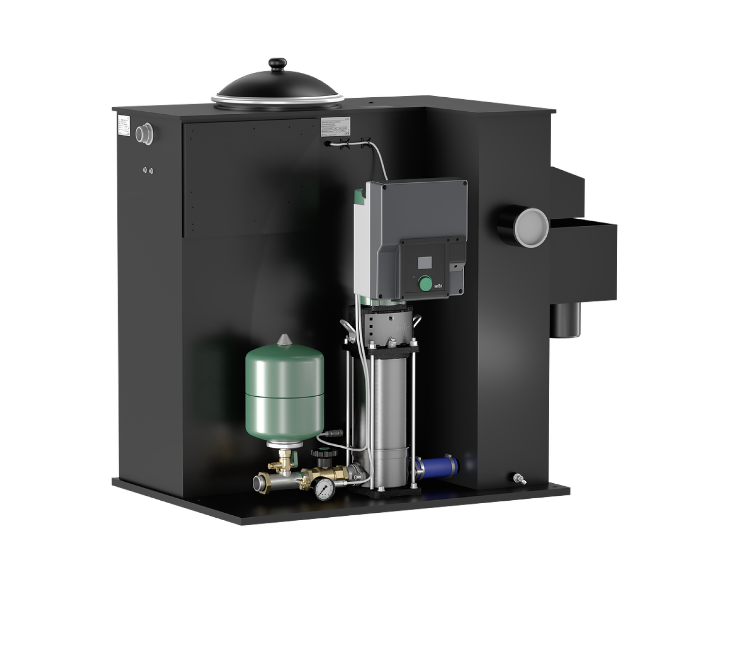 Wilo Einzelpumpenanlage COR/T-1HELIX2.0 VE403-GE,G11/4,550W