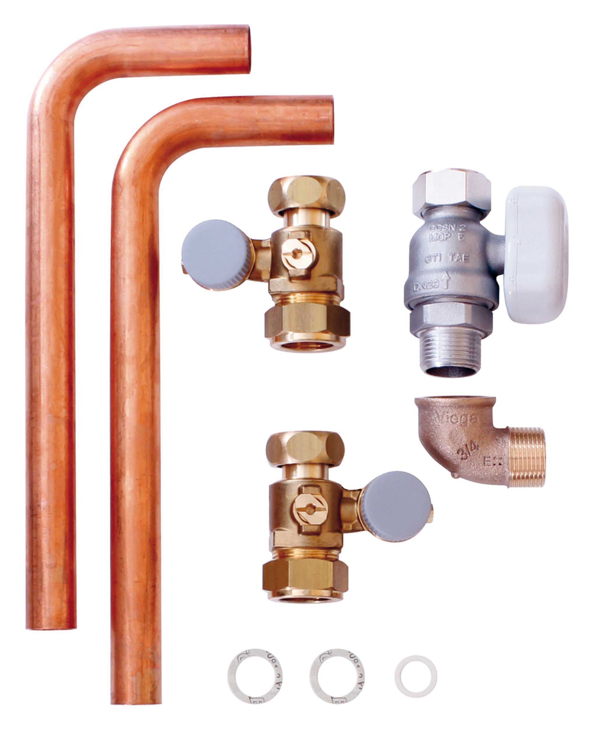 Vaillant VC-Installationsset, Neu-Inst. Auf-/Unterputz, Rohre kürzbar Vaillant VC-Installationsset, Neu-Inst. Auf-/Unterputz, Rohre kürzbar