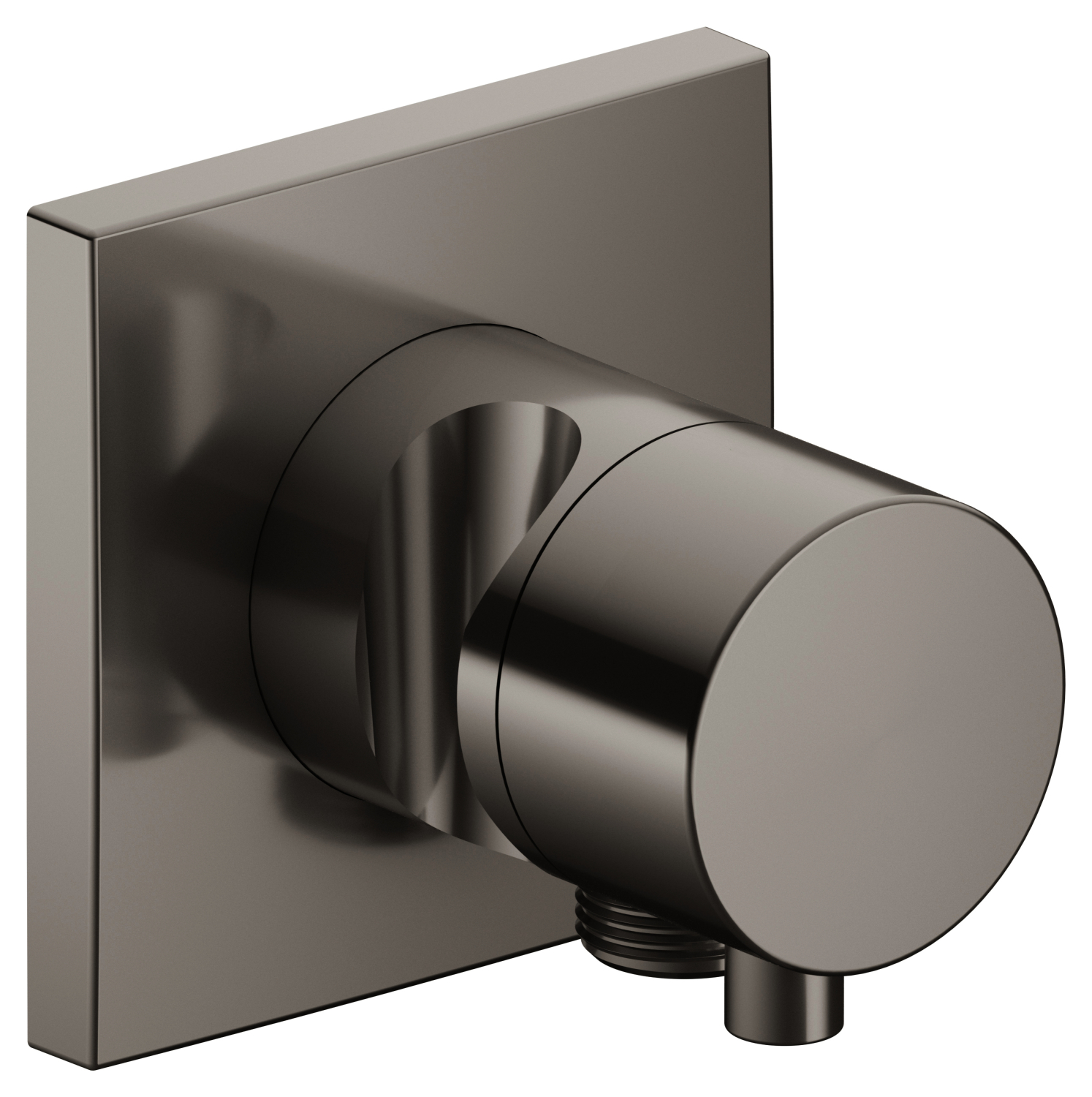 KEUCO 3-Wege Ab-u.Umstellv.IXMO Comf.59549, Schlauchansch./Brauseh.eckig,Nickel geb.