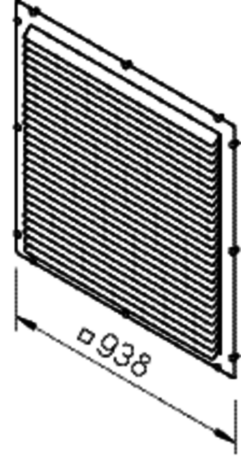Helios GB-WSG 710/EC630 Wetterschutzgitter zu GB NG 710, EC 630