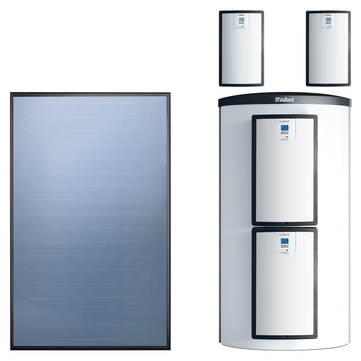 Vaillant Solar Paket SHU 9.441/5 5 x VFK 155 V, VPS 1000/3