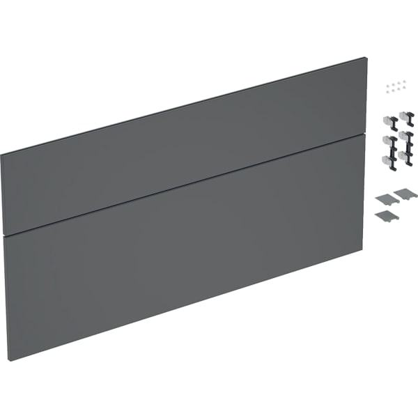 Geberit Schubladenfront Set für iCon für WT B:120cm, lava matt
