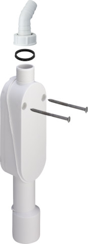 Viega Geruchverschluss 5636.1 in DN40/50, Kunststoff weiss