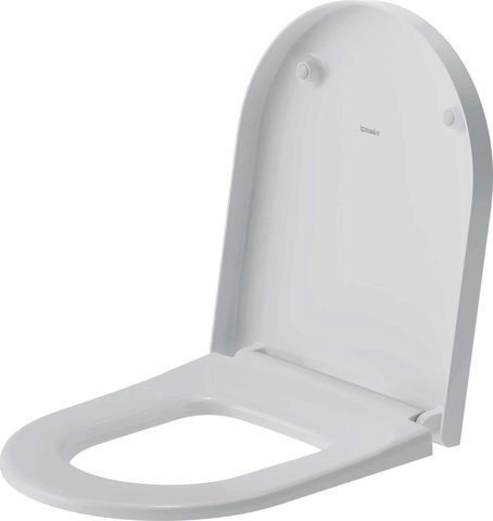 DU Vitrium WC-Sitz, Weiß Seidenmatt 385x468x49 mm,Abs.autom,Sitzgarn.abn.bar
