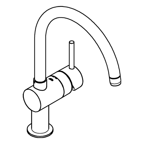 GROHE EH-Spültischbatterie Minta 32917 warm sunset gebürstet