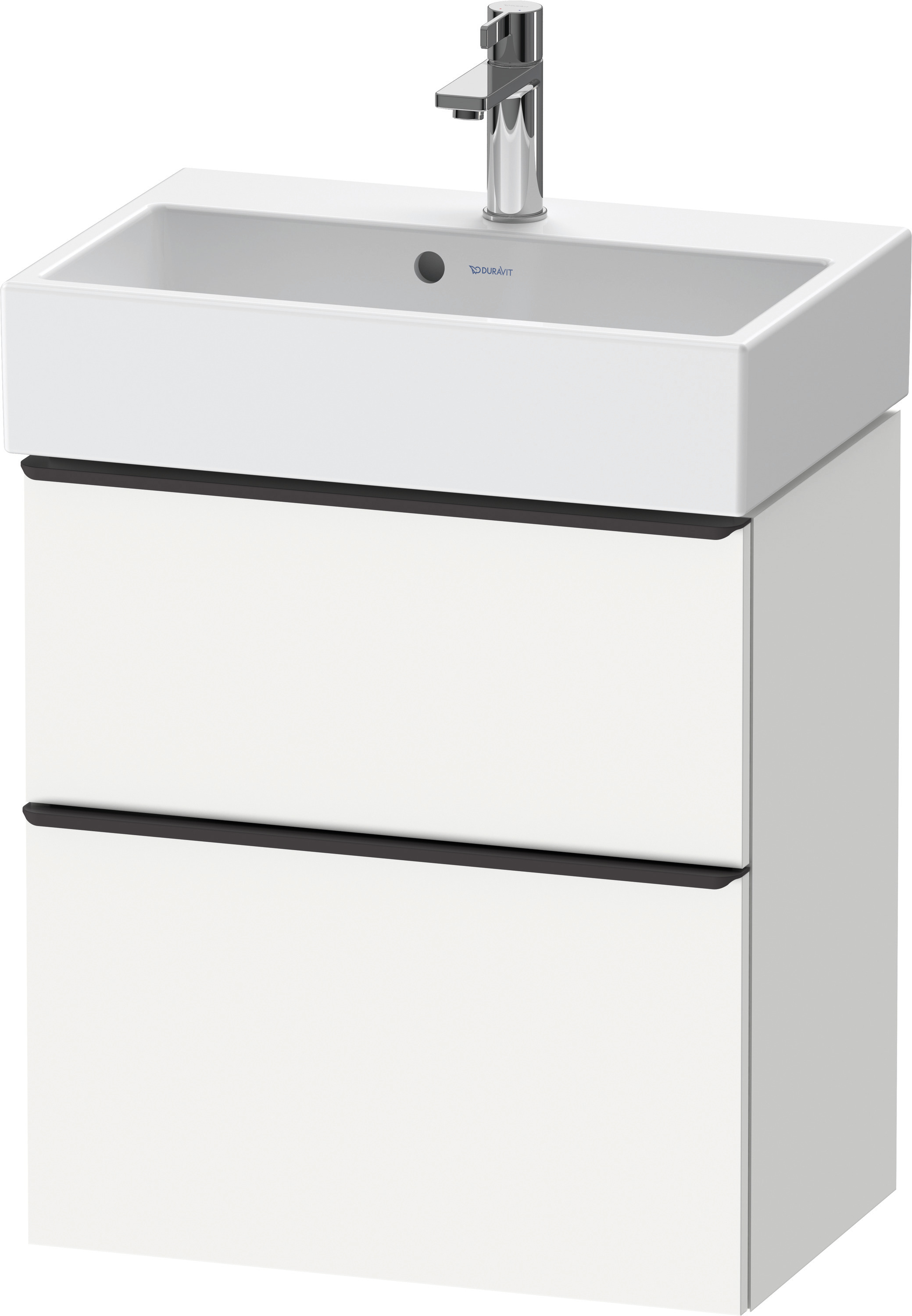 Duravit D-Neo WTU,Ausz:1,Schubk:1,GR:Dia.Schw 584x372x625mm,Wandh,Weiß Matt,Dekor