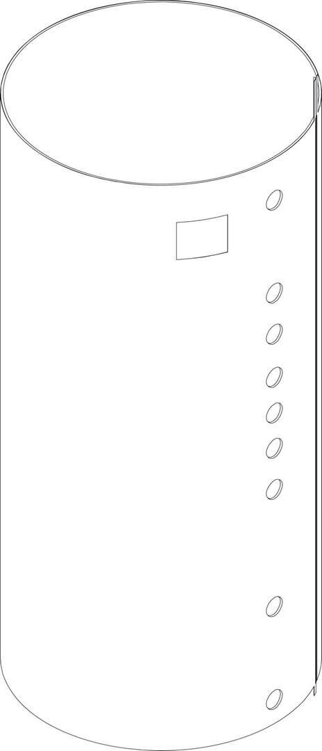 BOSCH Ersatzteil TTNR: 87185918170 Folienmantel 300 bivalent weiß everp