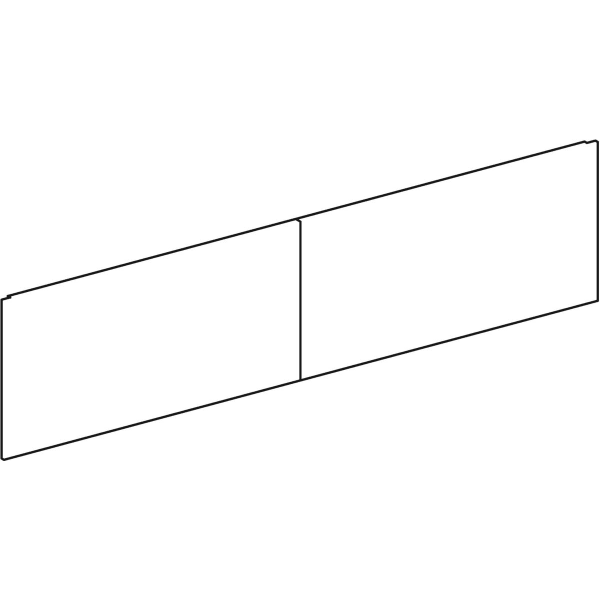 Geberit Set Schubladenfront (2 St.) für Xeno2 US für Breite WT 140 cm, weiß