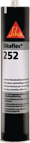 Konstruktionsklebstoff Sikaflex®-252 weiß 300 ml Kartusche SIKA Konstruktionsklebstoff Sikaflex®-252 weiß 300 ml Kartusche SIKA
