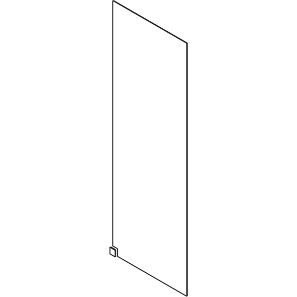 Geberit ONE Walk-in-Duschwand 99x200cm