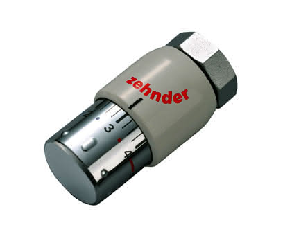 Zehnder Thermostat SH weiß mit Flüssig- keitsfühler, M30x1,5, Nr. 8200819080
