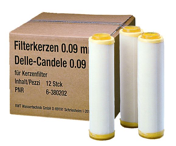 BWT Filterkerzen KF/HW, 90 my Kerzenfilter DN 50 - 80