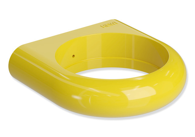 HEWI Halter Ser 477, T:99mm senfgelb