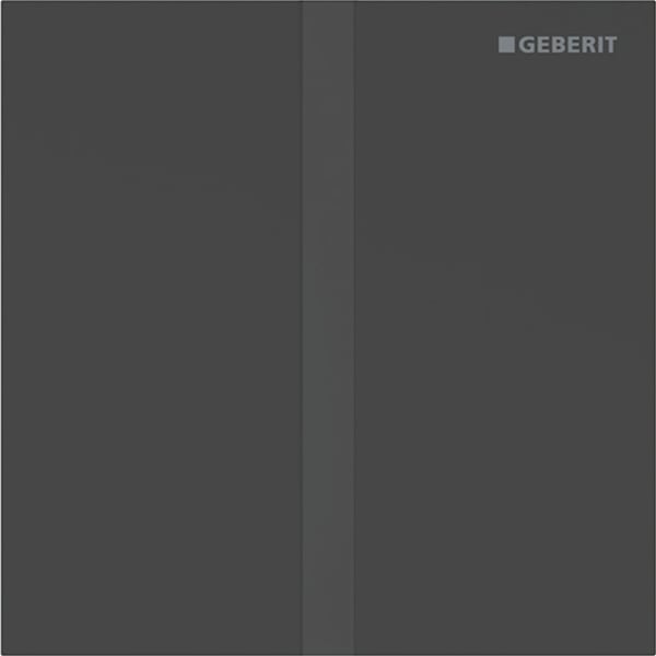 Geberit Typ 40 Abdeckplatte, eckig für UR-Strg. IR, schwarz matt, Etc