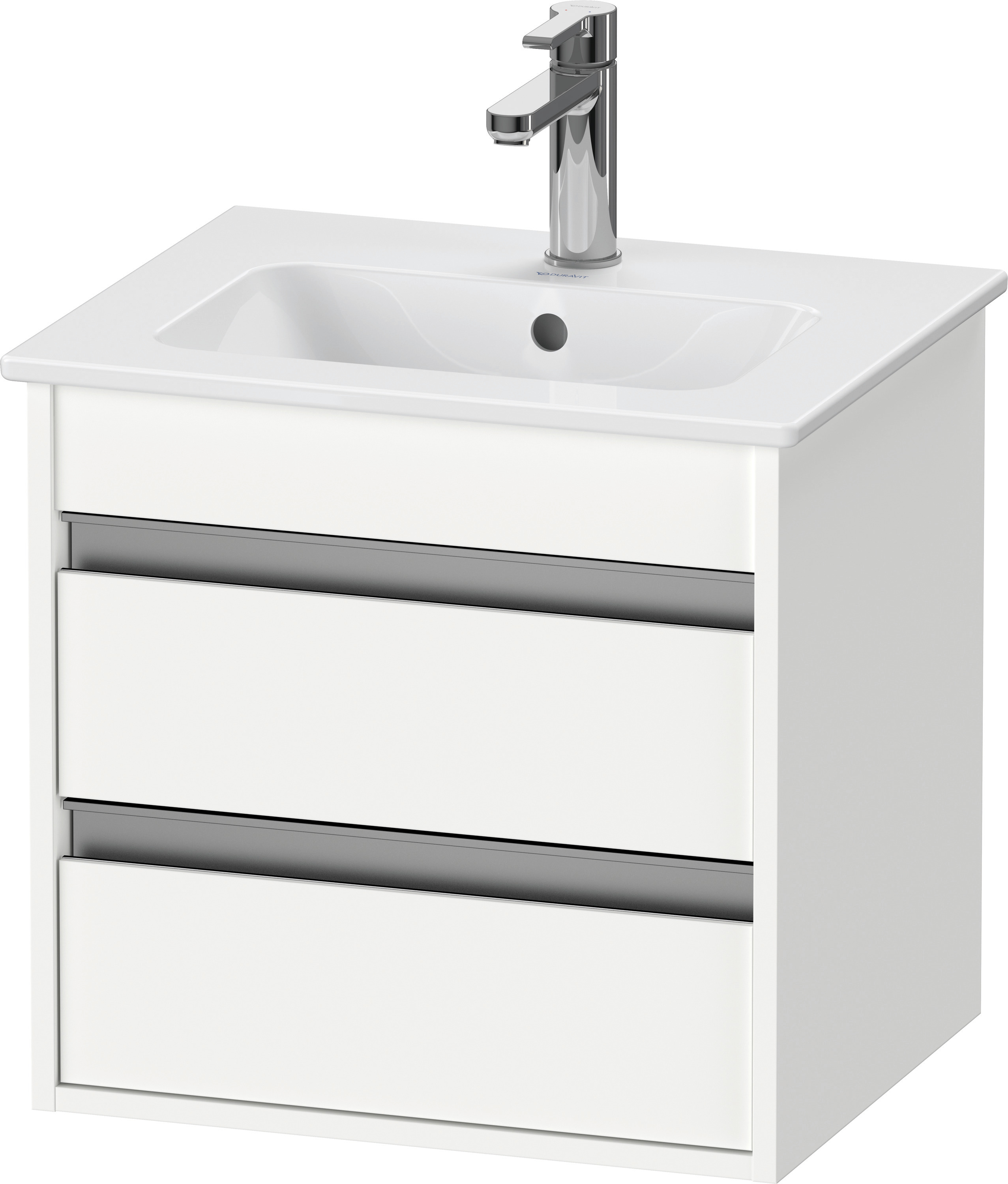 Duravit WTU Ketho 480x500x412mm, 2 Schubk. Weiß Matt