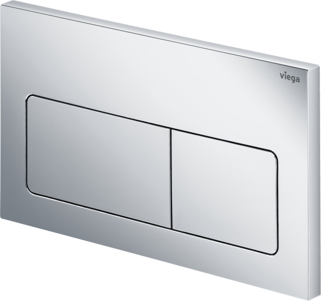 Viega WC Betätigungsplatte VfL 5 8601.1 aus Kunststoff in verchromt