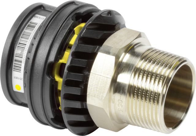 Viega Übergangsstück mit SC Geopress K 9711G in 32mm x R1 Kunststoff