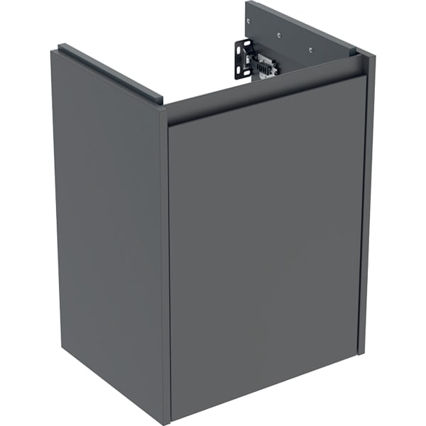 Geberit Renova Plan US für HWB, mit 1 Tür 45,7x60,6x35cm, lava/l. seidenmatt