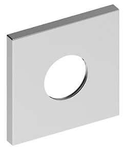 KEUCO Wandrosette IXMO 59556, für Ab- und Umstellventile,eckig,105x105mm,verchromt