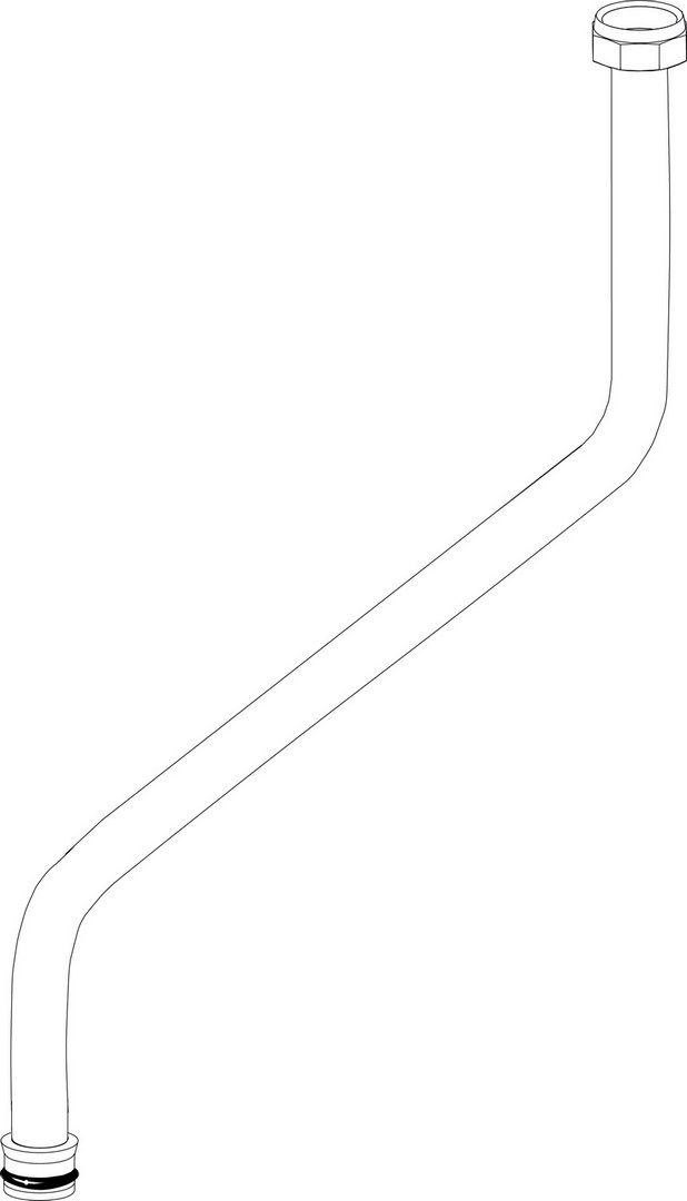 BOSCH Ersatzteil TTNR: 87186692640 Rohr 2 RL oben