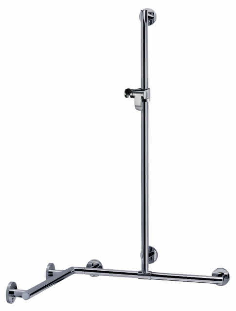 KEUCO Duschhandlauf Plan Care 34915 m.Br.stg. 597 797 1263mm verchr.