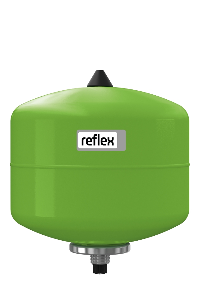 Reflex Membran-Druckausdehnungsgefäß Refix DD 12, grün, 10 bar Reflex Membran-Druckausdehnungsgefäß Refix DD 12, grün, 10 bar