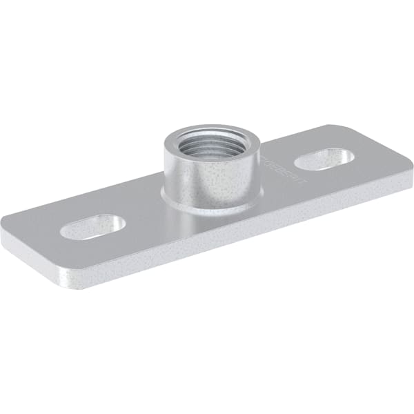 Geberit Grundplatte eckig 2-Loch mit Gewindemuffe G1/2